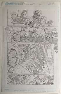 Original Art Sample Page By Netho Diaz  - Pencil - Spider-Man - Page 3 - (2015) 