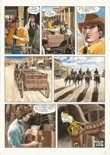 Civitelli, Fabio - Original plate "Tex - Il Duello" (1998) | Catawiki