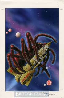 Brian Bolland | Space Hero Game Book Cover By Brian Bolland Page 0 | BritComicsArt