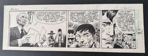 Joe Kubert | Big Ben Bolt Daily 7/22/77 | RGLArt