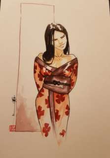 Genêt, Frédéric - Illustration Originale - Samourai | Catawiki