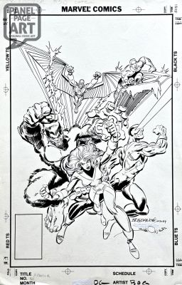 Walter Simonson Jon Bogdanove - X Factor 50 Cover - Unpublished