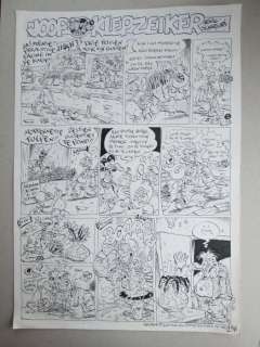Schreurs, Eric - Original page - Joop Klepzeiker 6 - Boeket paling - (1989) | Catawiki
