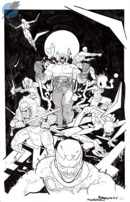 Riley Rossmo - Absolute Evil Issue 1 Page Cover