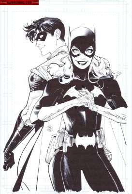 Dan Mora | Covers / Pinups Issue Batgirls # 13 Page Cover | Kwan Chang