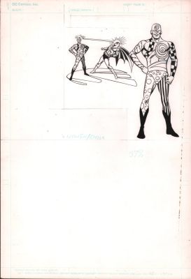 Carmine Infantino, Joe Giella | Who’s Who: the Definitive Directory of the Dc Universe #21 P.29 - Spellbinder - 1985 | Anthony’s Comic Book Art