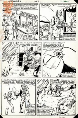 Greg Larocque Mike Esposito | Avengers 223 Pg 4 (Marvel, 1982) Early Cassie Lang | Will’s Comic Art Page