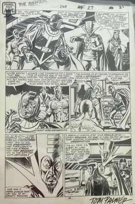 John Buscema | Avengers 269 Page 20 | Panel Page Art