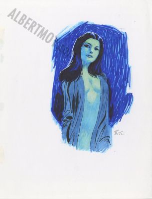Bruce Timm | Blue Nude Color Page 185 | Albert Moy