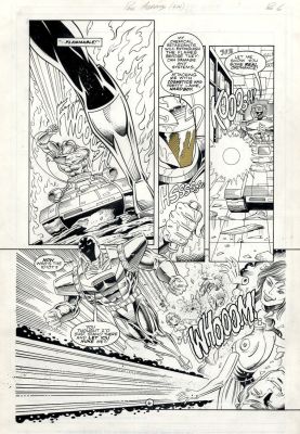 Paul Abrams John Strangeland | Prototype - 1995 Ultraverse / Malibu Issue 18 Page 6 | Catskill Comics