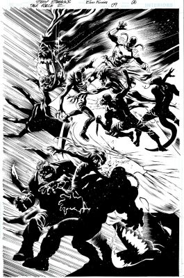 Eber Ferreira, Eddy Barrows | Task Force Z #9 Semi-Splash (Red Hood, Kgbeast,Â  Madame Crow, Victor Zsasz, Bane, Solomon Grundy, Copperhead!) | Romitaman