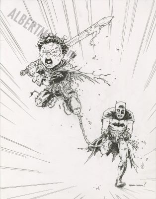 Chris Burnham | Batman And Robin | Albert Moy