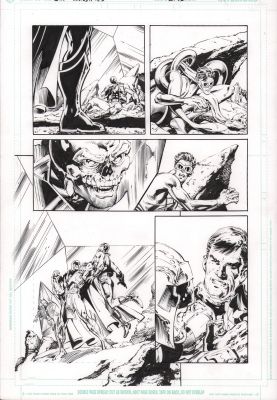 Dan Jurgens, Trevor Scott | Jla Classified #36 P.17 - Plastic Man - 2007 | Anthony’s Comic Book Art