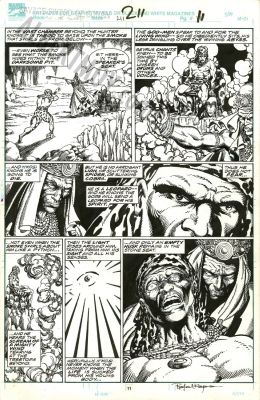 Rafael Kayanan | Savage Sword of Conan Issue 211 Page 11 | Albert Moy