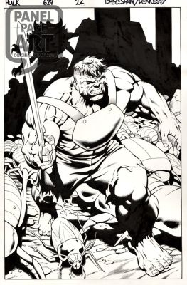 Dale Eaglesham | Hulk 624 Page 22 Splash | Panel Page Art
