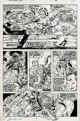 Jim Lee, Scott Williams | Deathmate Black P 38 (Lord Emp, Warblade, Union, Death of Voodoo, Mother May I!) 1993 | Romitaman