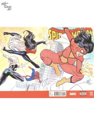 Lan Medina | Spider-Woman Blank | Next Comic Art