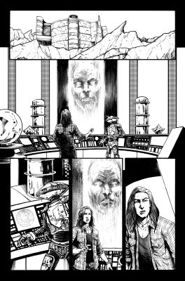 Gavin Smith | Gavin Smith - Mighty Morphin Power Rangers: Zord Quest #1, Page 6 | Modern Mythology Comic Art