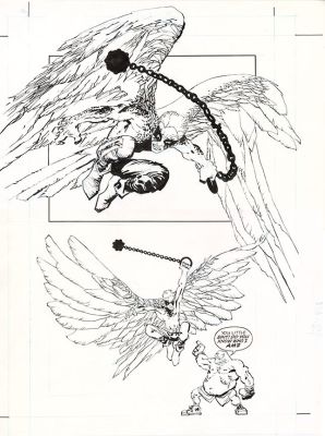 Frank Miller | Dark Knight Strikes Again #3 Pg.60 | Graphic Collectibles