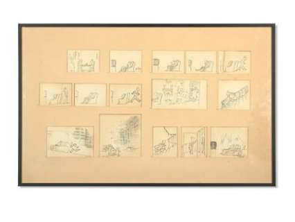 Sempé, Jean-Jacques (Né En 1932) | "Vie de couple(s)". Dessins originaux - dont un signé… | Christie’s