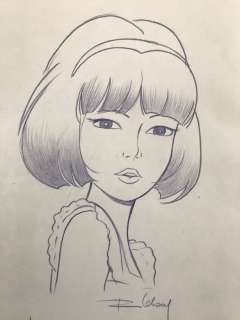 Leloup, Roger - Dédicace originale - Yoko Tsuno - La proie et l’ombre - Tirage tête signé - C - EO - (1982) | Catawiki