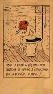 Ara, Alain | Dessin Ã  l’encre, dédicacé pour Pascal Zanon sur une… | Stanley’s Auction