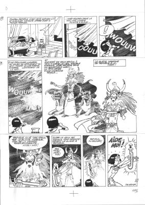 De Gieter Lucien | Planche originale 6 de PAPYRUS Tome 3 le colosse sans visage par DE GIETER | Galerie Napoléon