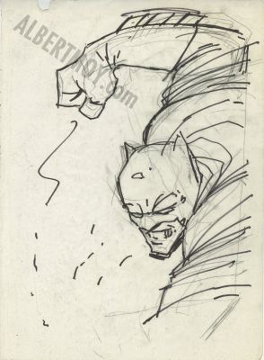 Frank Miller | Batman Rough | Albert Moy