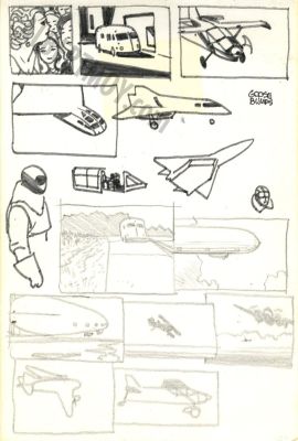 Alex Toth | Sketches Page 202 | Albert Moy