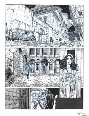 Crety Stéphane | Planche originale 11 Gueule de Cuir Tome 1 | Galerie Napoléon