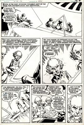 Jim Aparo | Brave And the Bold #174 P 12 (The Guardians of the Universe Meets All of His Fellow Guardians!) 1980 | Romitaman