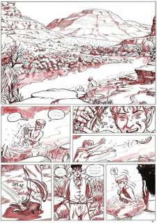 Frederik Peeters | L’odeur des garçons affamés, planche originale Ã … | Septimus