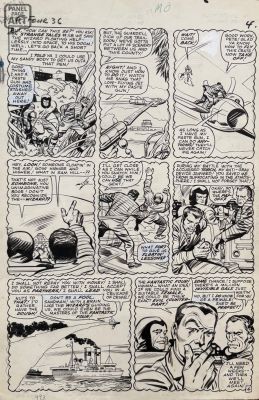 Jack Kirby | Fantastic Four 36 Page 4 | Panel Page Art