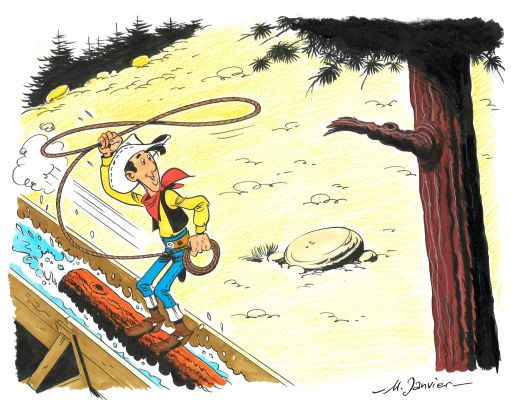 Janvier Né En 1954. | Lot 77 - Lucky luke. | HVMC