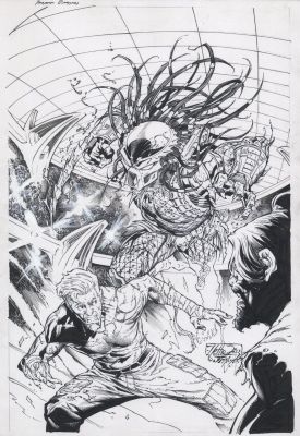 Jp Mayer | Predator: Bloodshed Issue 03 Page Cover | ComiConArt