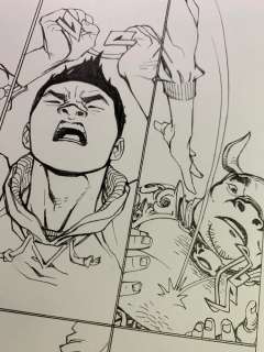 Bernard Chang | MONKEY PRINCE #2 - pg10 original art | Bernard Chang