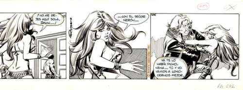 Romero, Enrique Badia - Original strip - Axa - (1980) | Catawiki