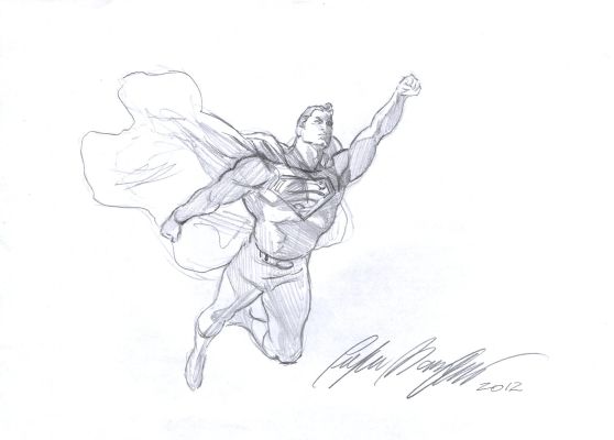 Felipe Massafera | Superman Prelim For Painting (2024) | Romitaman
