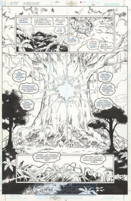 Dave Gibbons | Imagine Green Lantern Pg 12 By Dave Gibbons & Dick Giordano Issue 1 Page 12 | BritComicsArt