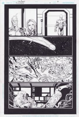 Scott Hanna, Tom Raney | Outsiders #7 Pg.3 - Metamorpho + Others - 2004 | Anthony’s Comic Book Art