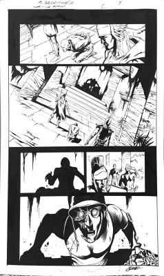 The War That Time Forgot #2, pg. 5 Al Barrionuevo & Jimmy Palmiotti – Original Art | PaperFilms