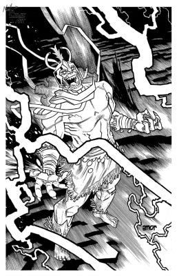John Amor | Mumm-Ra: the Ever-Living #4 Issue 4 Page Cover | Next Comic Art