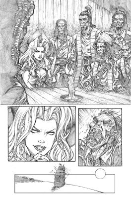 Alisson Rodrigues | Lady Death: Pirate Queen Page 17 | ComiConArt