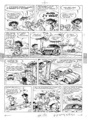 Tabary | TOTOCHE, Planche originale 11 Tous des sauvages | Galerie Napoléon