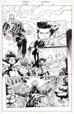Sean Parsons | X-Men Issue 29 Page 13 | ComiConArt