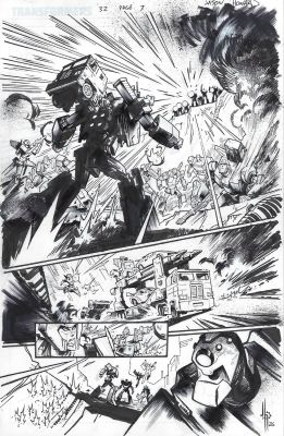 Jason Howard | Transformers (2023 Image) Issue 32 Page 07 | Splash Page