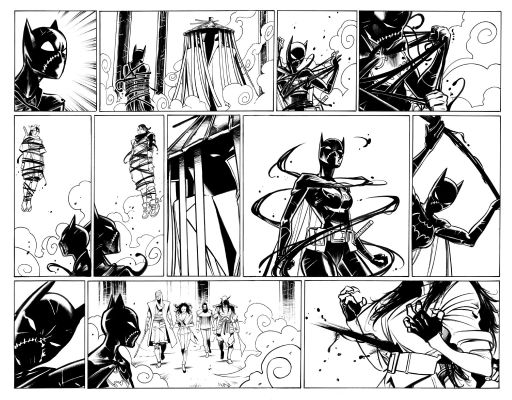 Juan Castro | Batgirl Issue 19 Page 14 And 15 | ComiConArt
