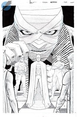 Hayden Sherman | Batman Issue 159 Page Cover | Felix Comic Art
