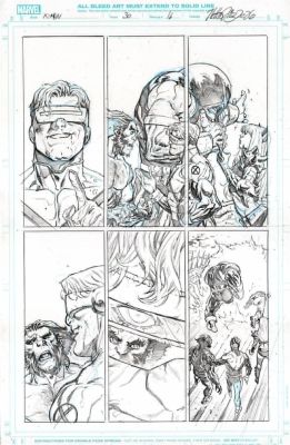 Netho Diaz | X-Men Issue 30 Page 16 | ComiConArt