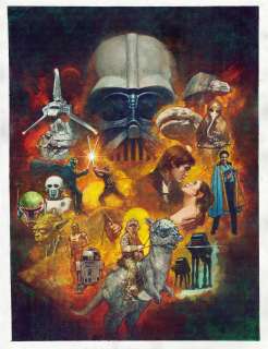 Sanjulian (Manuel Perez Clemente) - Star Wars Episode V: The Empire Strikes Back | Corner4art Auctions